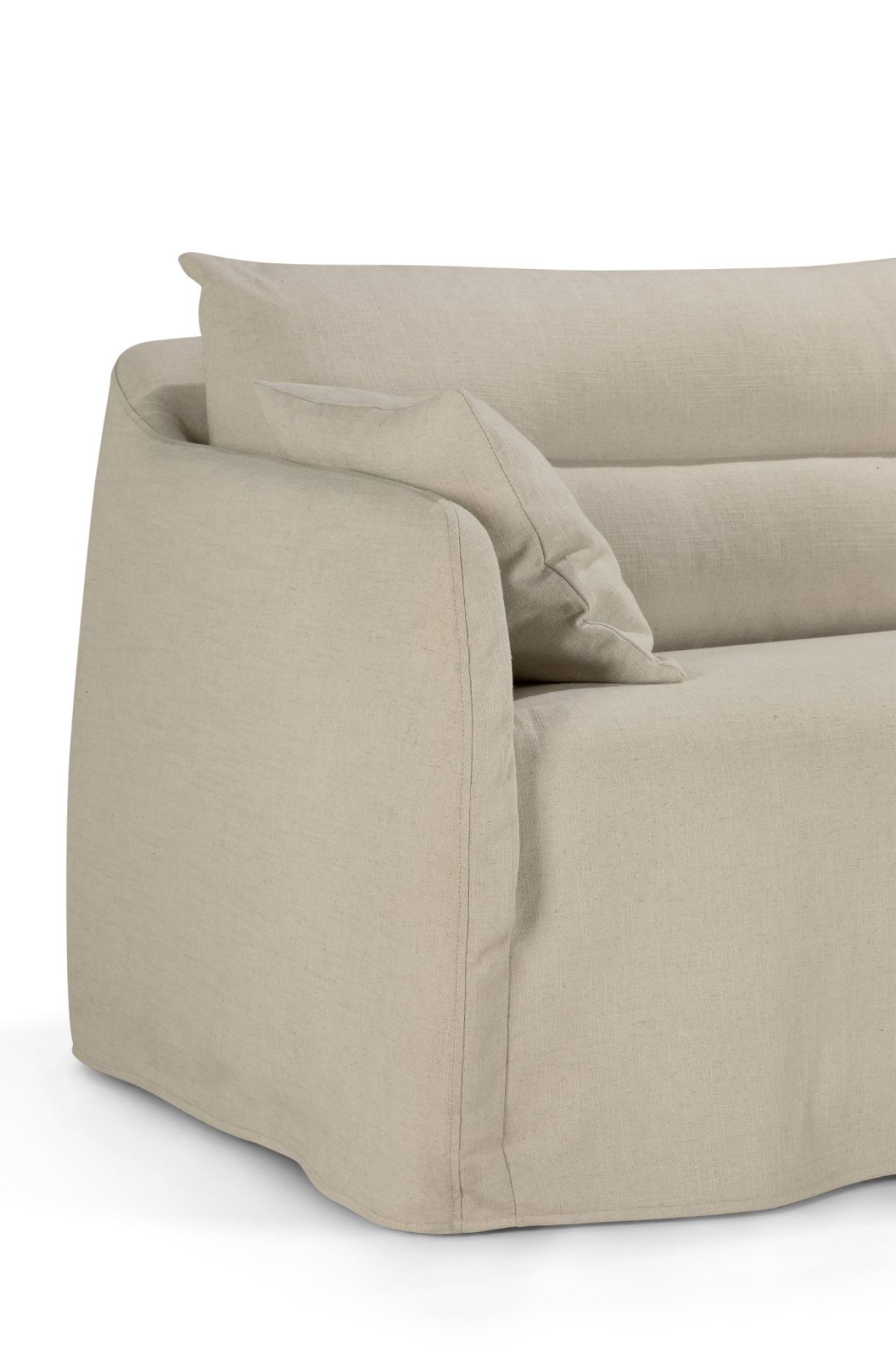 Weave 3-Seater sofa Bone Ethnicraft