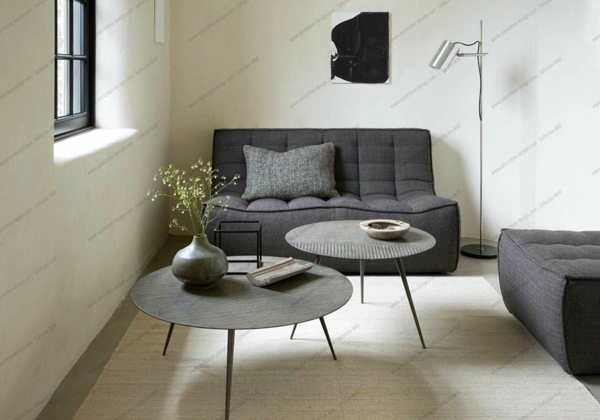 Luna Coffee Table Lava Linear Whisky Ethnicraft