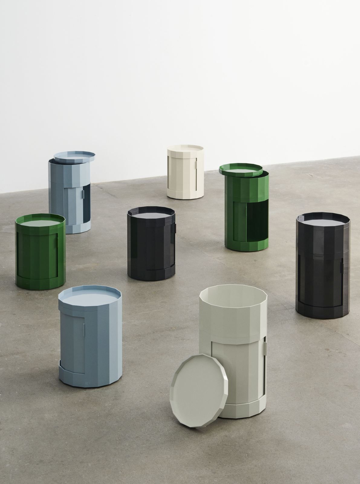 Facet Cabinet Low Storage Hay