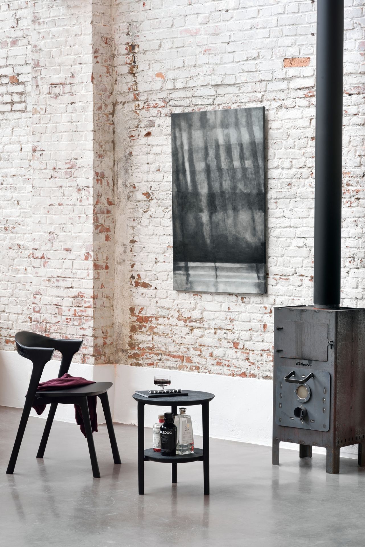 Bok chair oak without armrests Ethnicraft