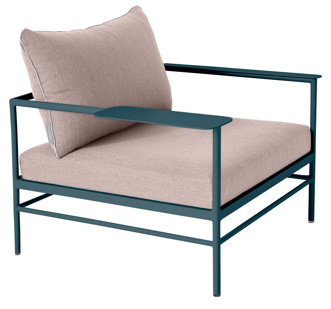 Rivage lounge chair with armrests Outdoor Fermob