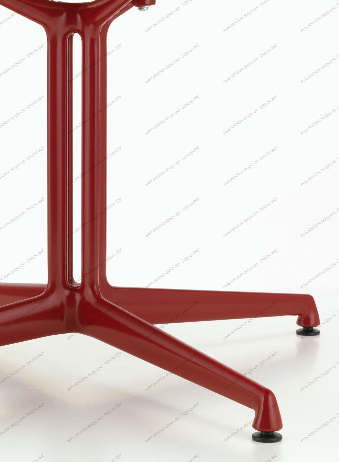 Eames Fibreglass Side Chair La Fonda Red Orange Vitra LIMITED EDITION 
