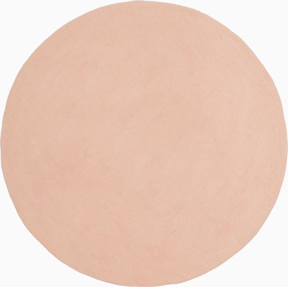 Mono Round Felt Rug Ø 160 cm myfelt Merle (Pink)