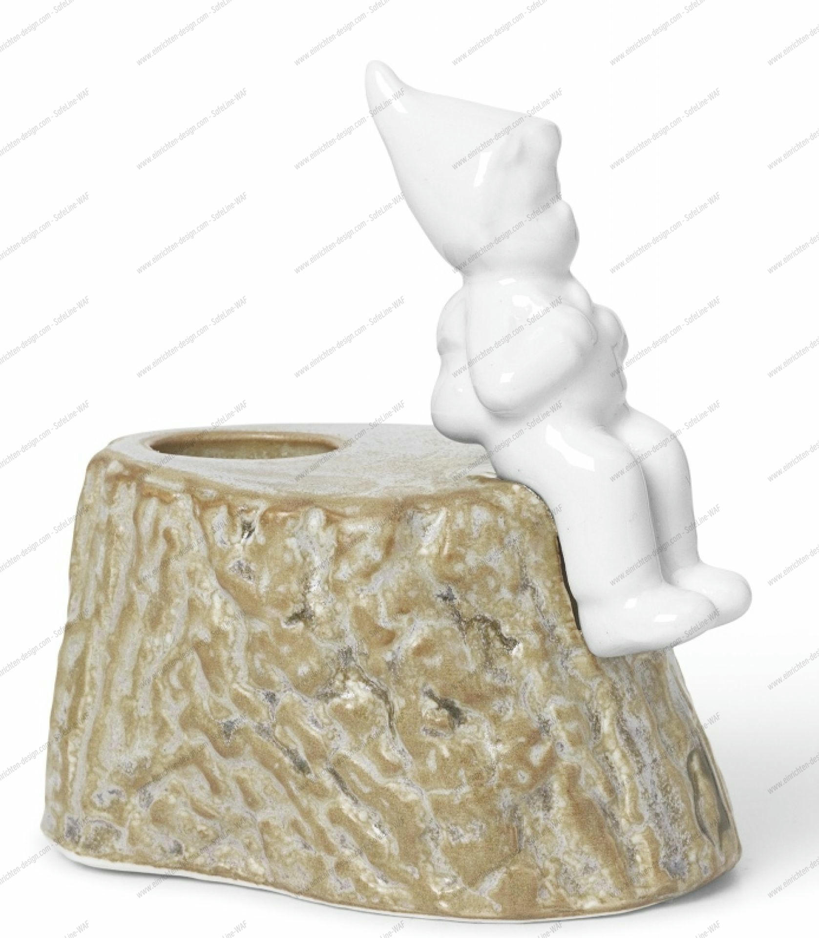 Christmas Tales Julerejse Candle Holder H 9,5 cm Kähler SINGLE PIECES