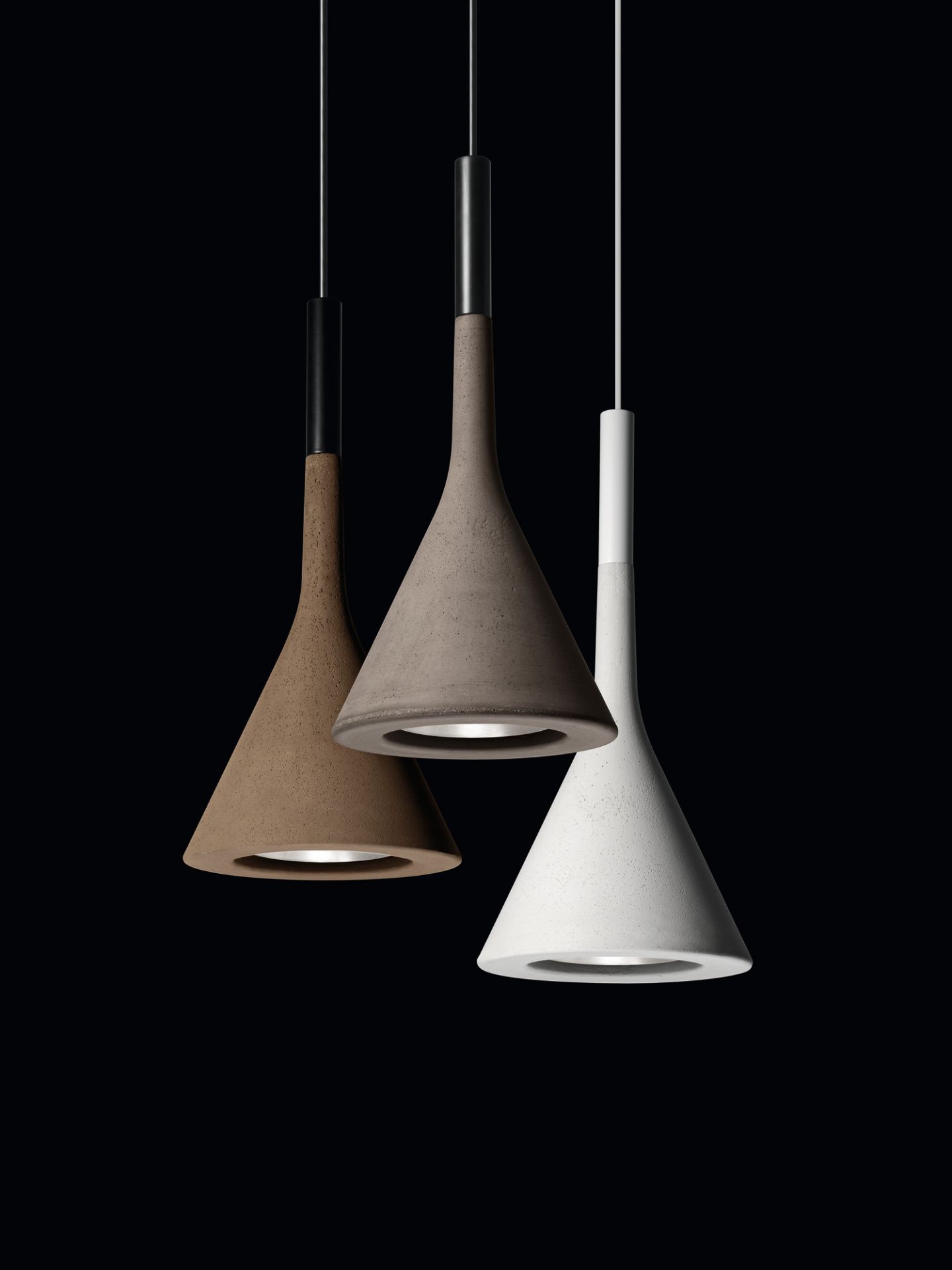 Aplomb Pendant light Foscarini brown