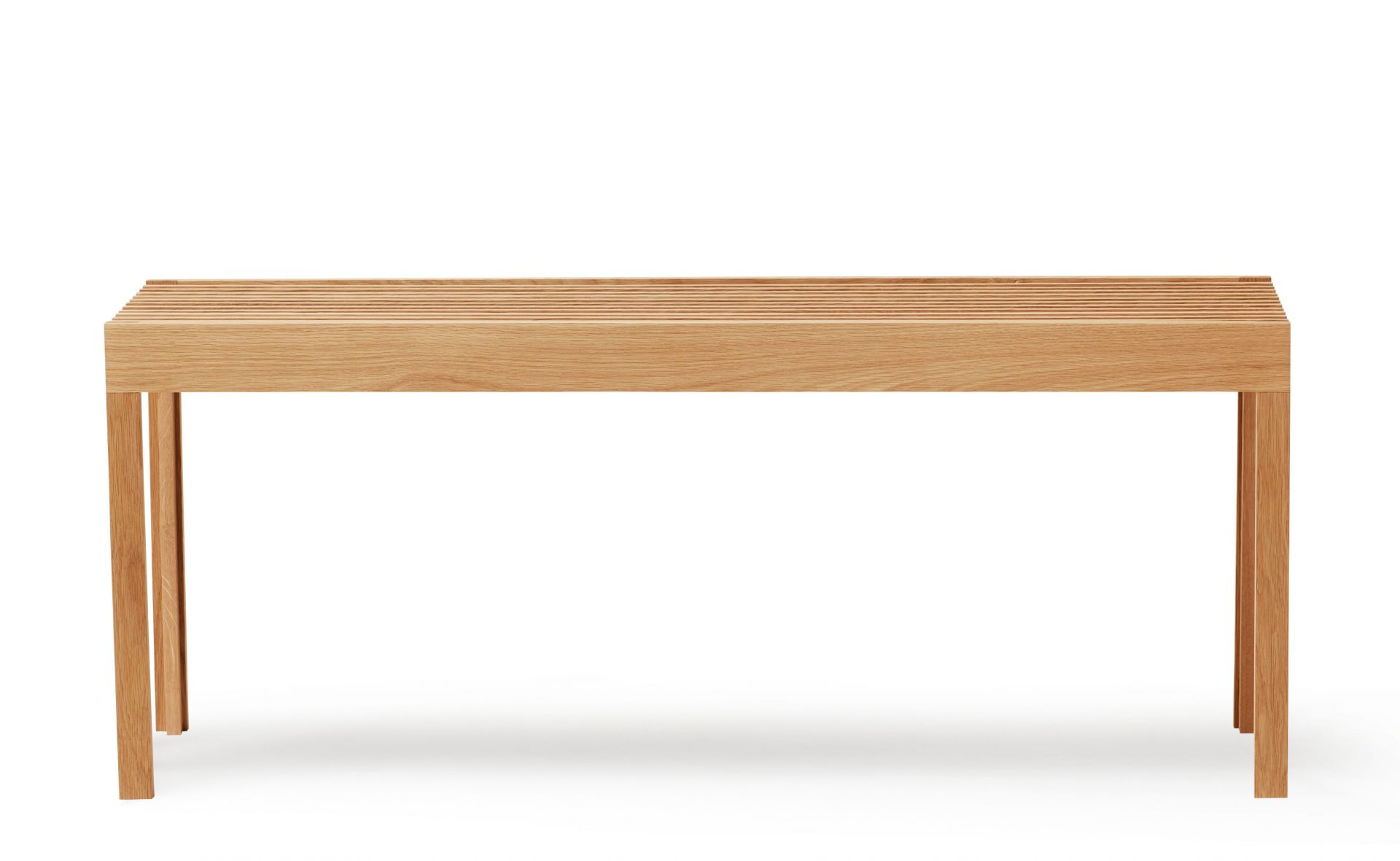 Lightweight bench oak oiled Form & Refine