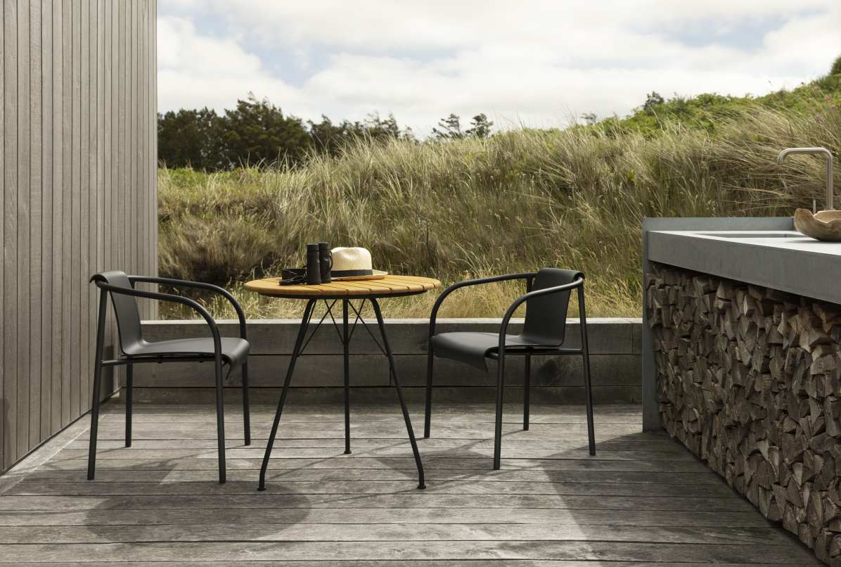 Nami Armrest Dining Chair Armrest Chair Outdoor Houe
