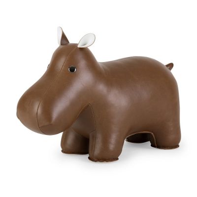 Hippo doorstop brown/white Züny EXCLUSIVE SPECIAL EDITION LIMITED EDITION