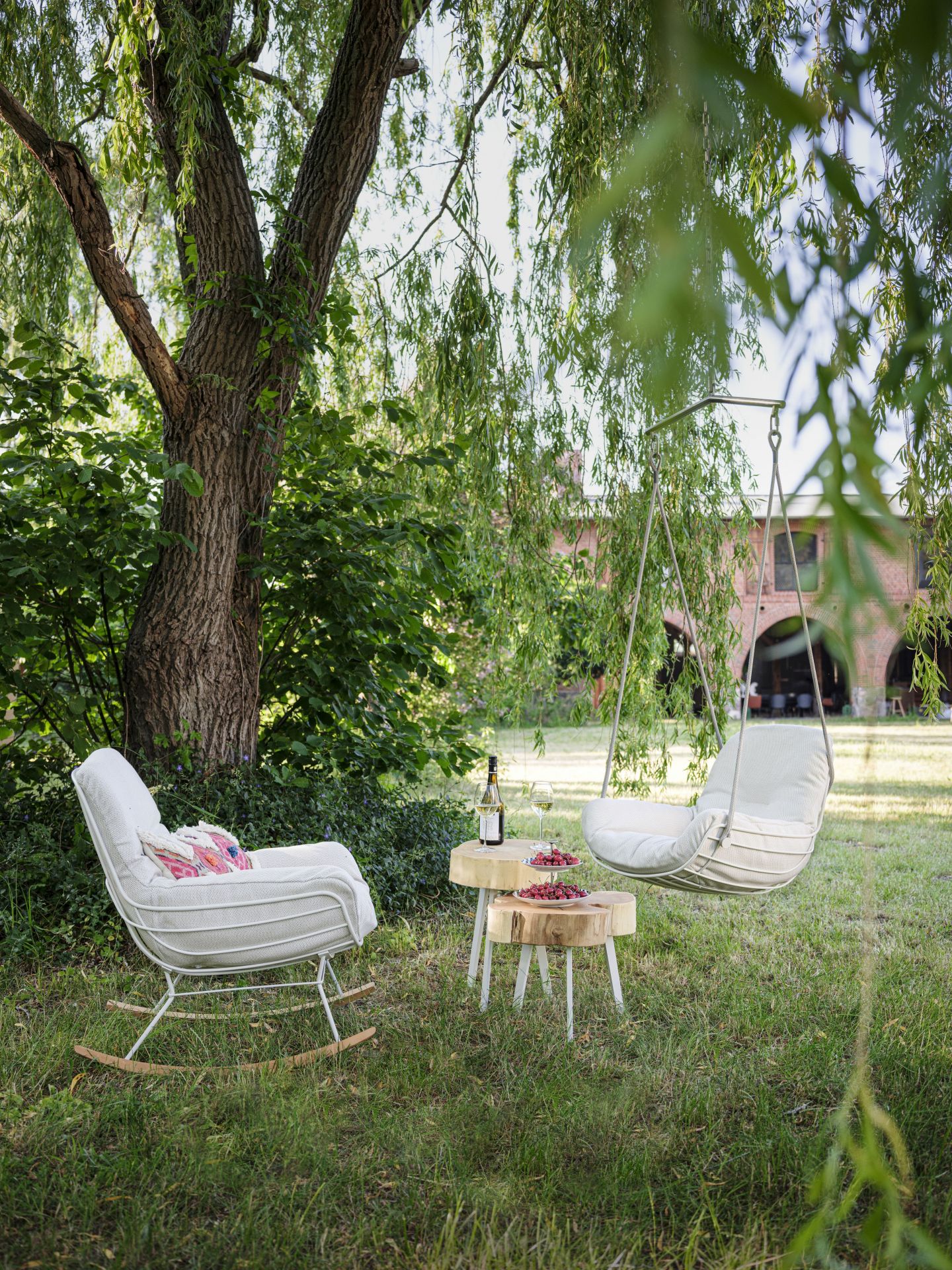 Leyasol Rocking Lounge Chair Freifrau Manufaktur