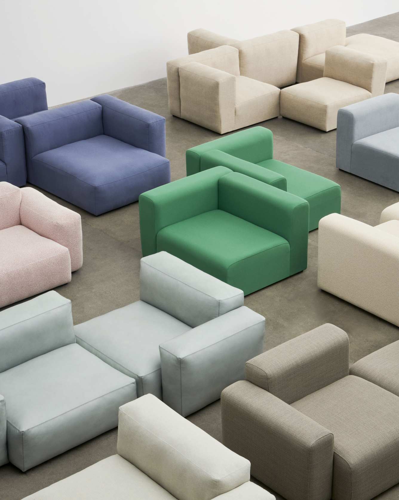 Mags Soft Sofa Corner Combination 2 armrest right Hay