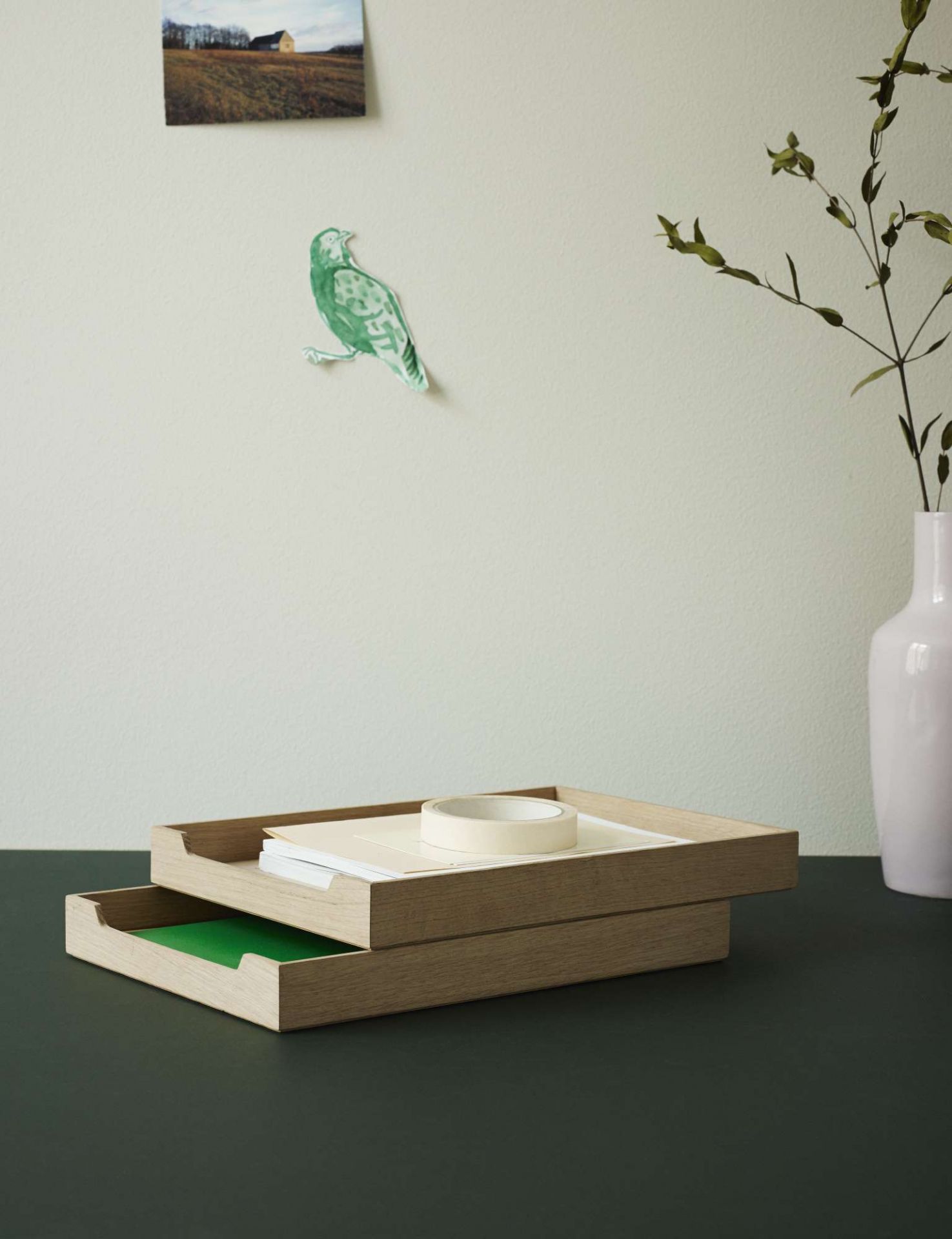 Nomad Letter Tray Skagerak by Fritz Hansen SINGLE PIECES
