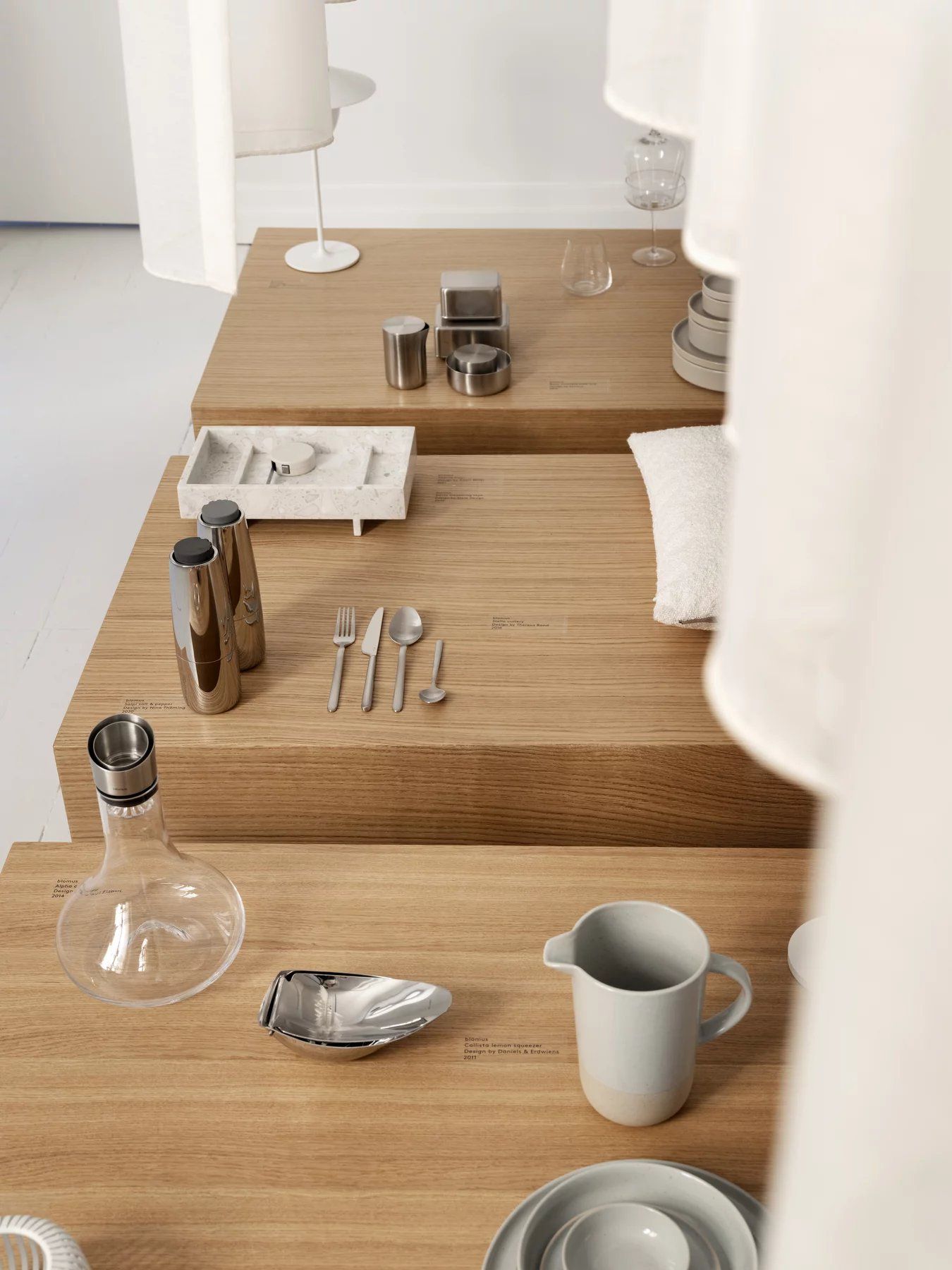 Goba Coffee Table Coffee table W 40 x D 80 x H 29 cm Blomus