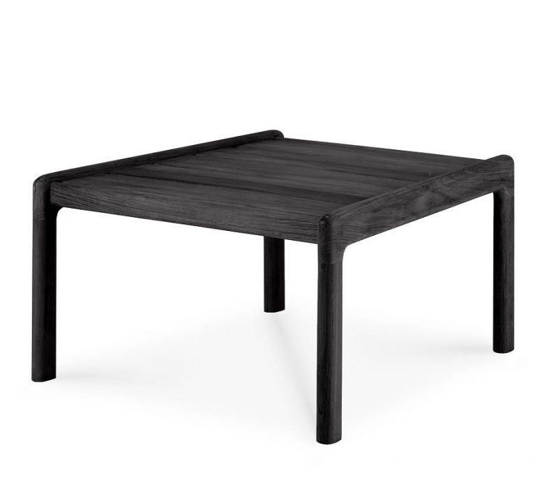 Jack Outdoor Side Table Teak black Ethnicraft