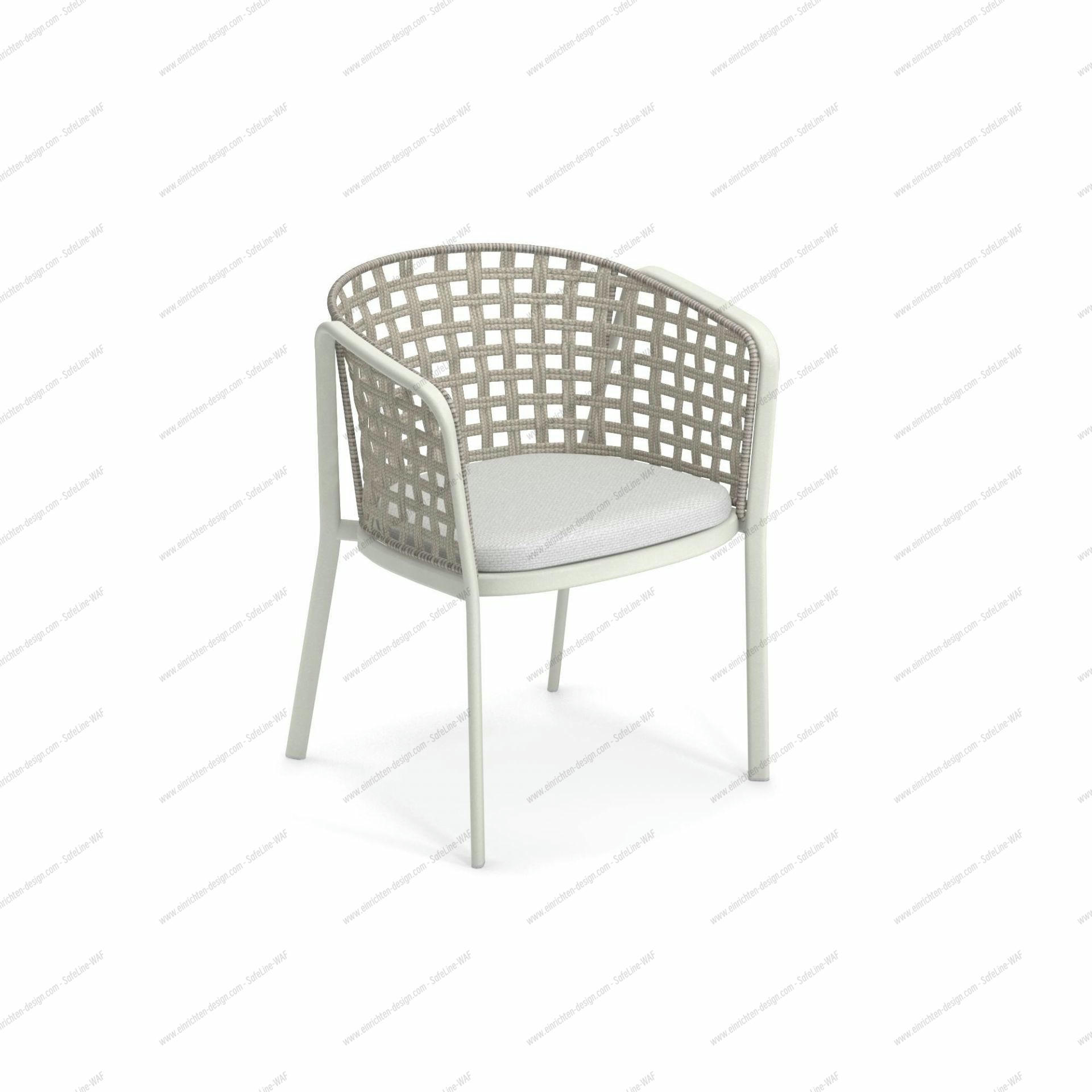 Carousel 1213 Outdoor Armchair Emu White / Melange Ivory