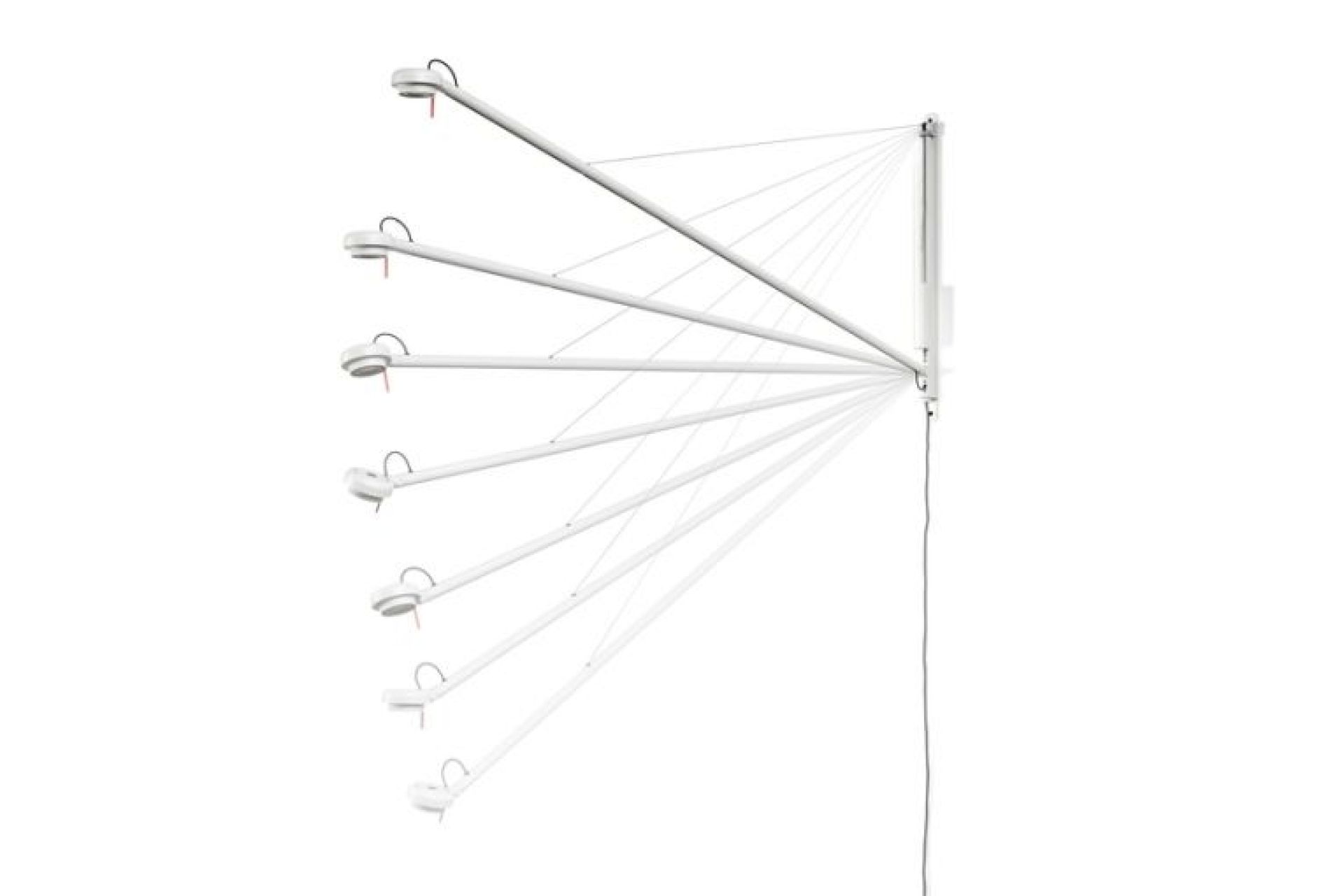 Fifty-Fifty Wall Lamp cream white Hay