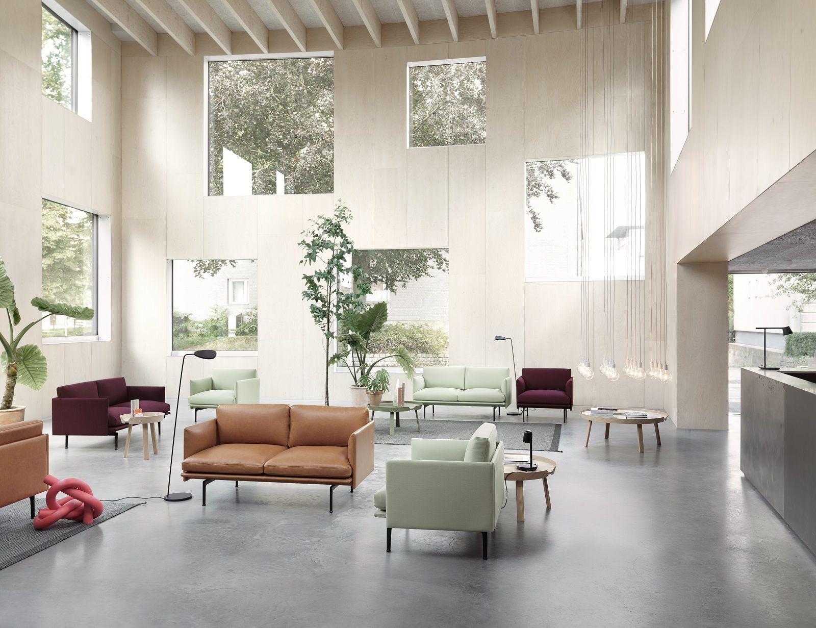 Outline Studio Sofa 140 cm Muuto