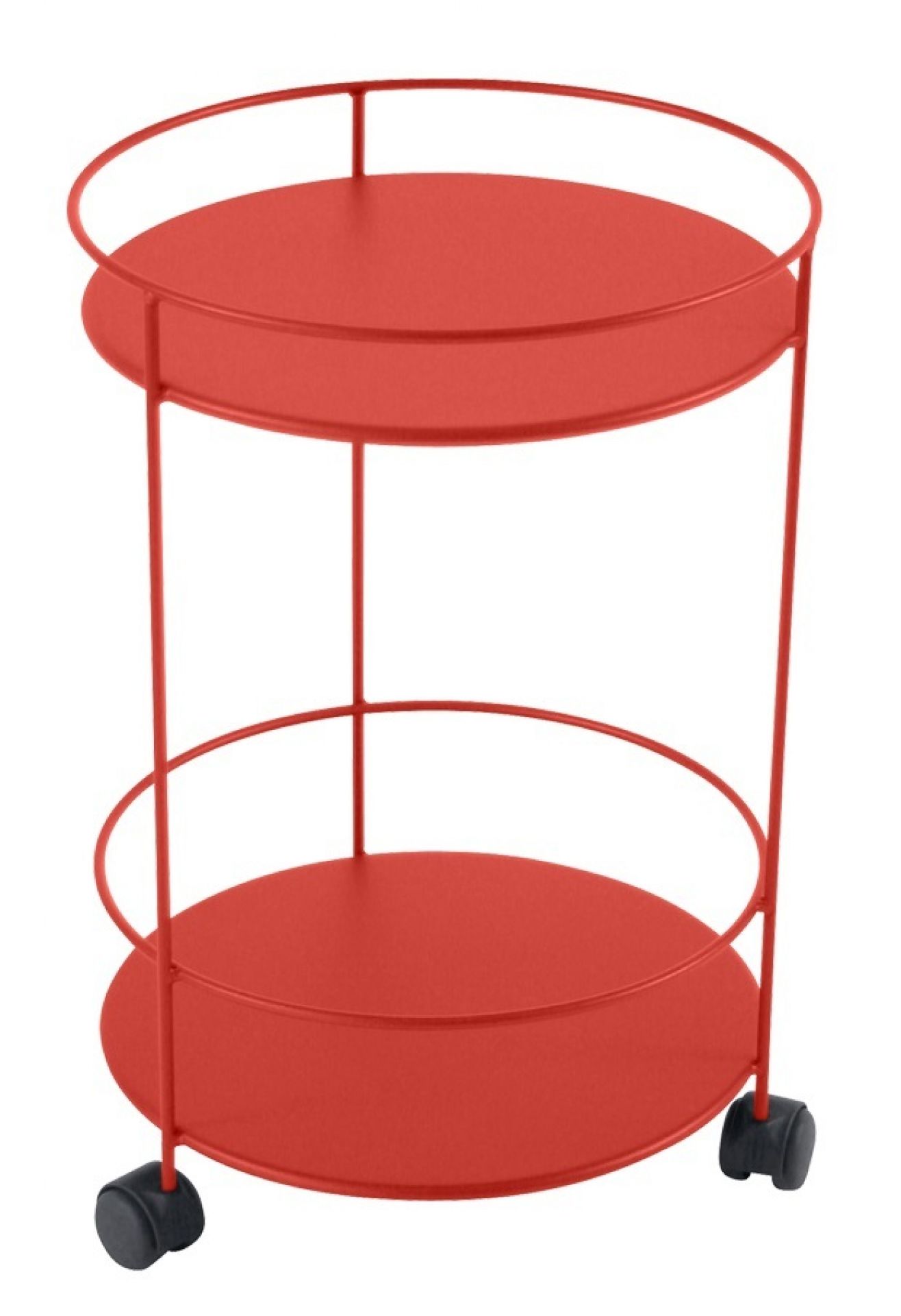 Guinguette Outdoor Side table on Wheels Fermob