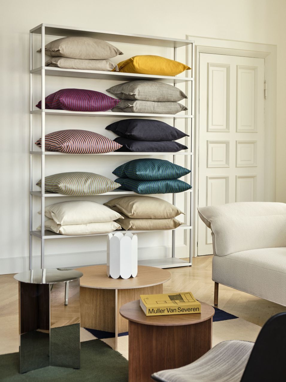 Ribbon Cushion Hay SINGLE PIECES