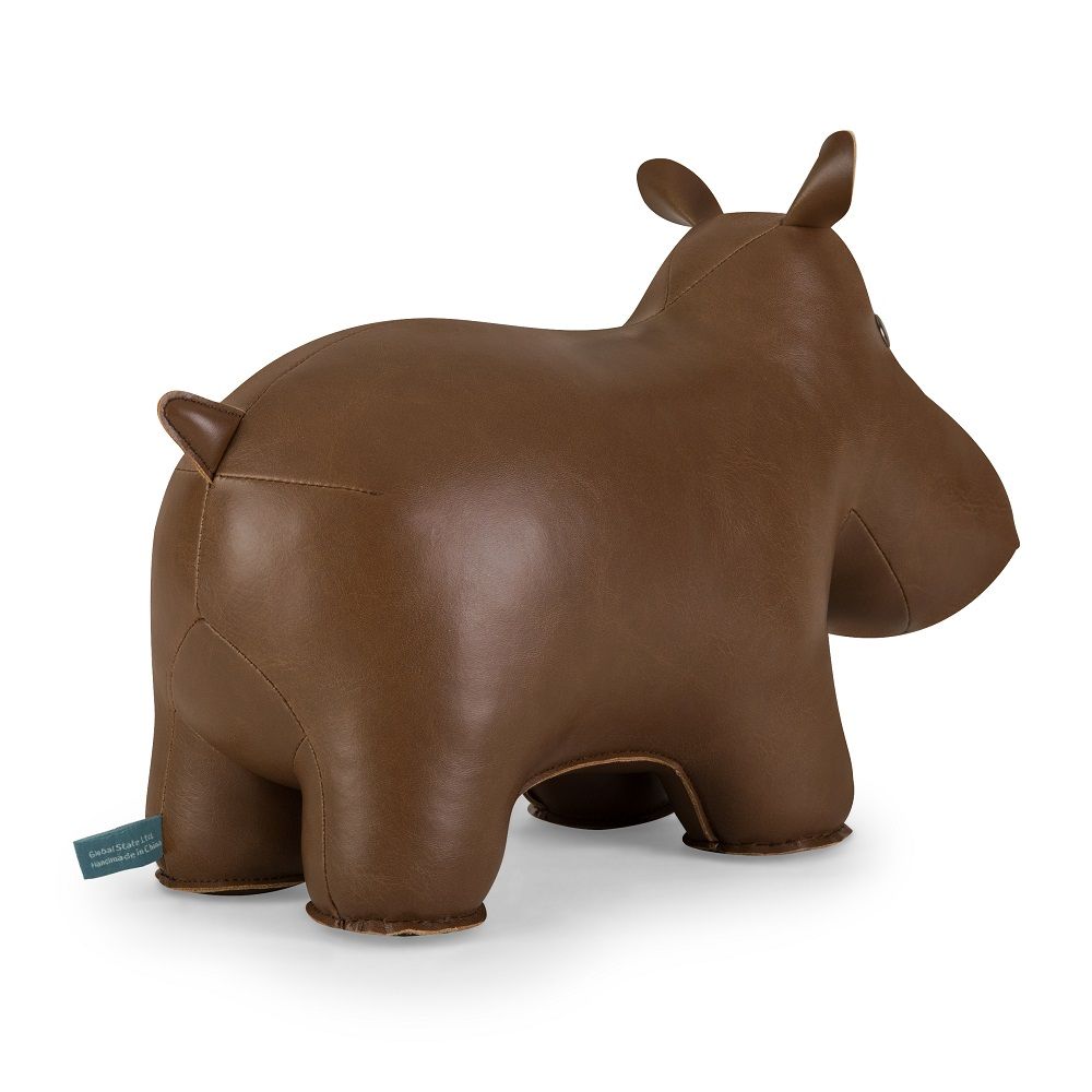 Hippo doorstop brown/white Züny EXCLUSIVE SPECIAL EDITION LIMITED EDITION