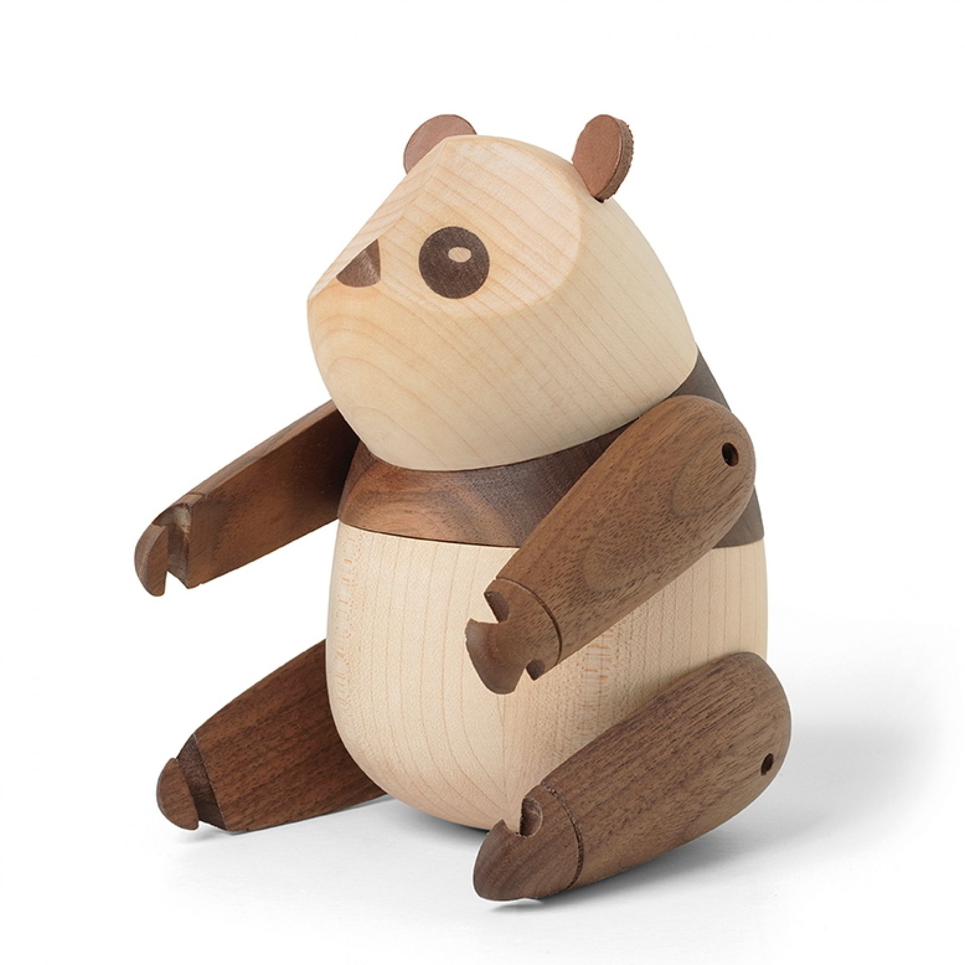 Panda wooden figure large Architectmade