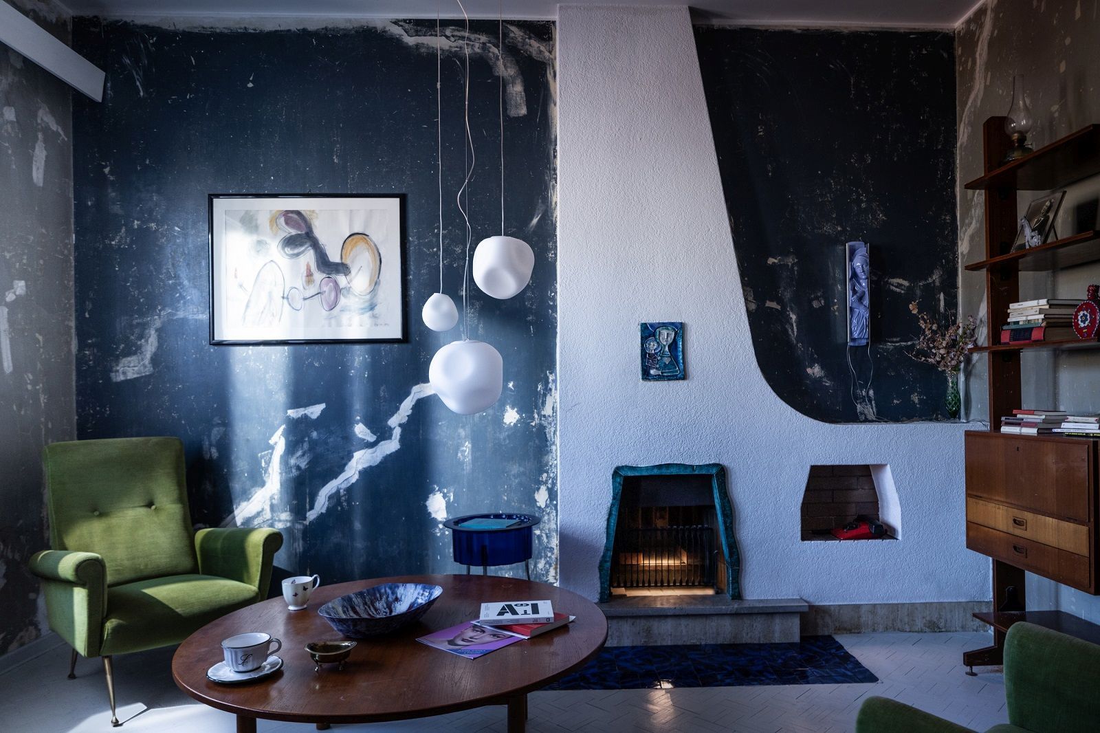 Hoba Hanging pendant light ON-OFF switch Foscarini