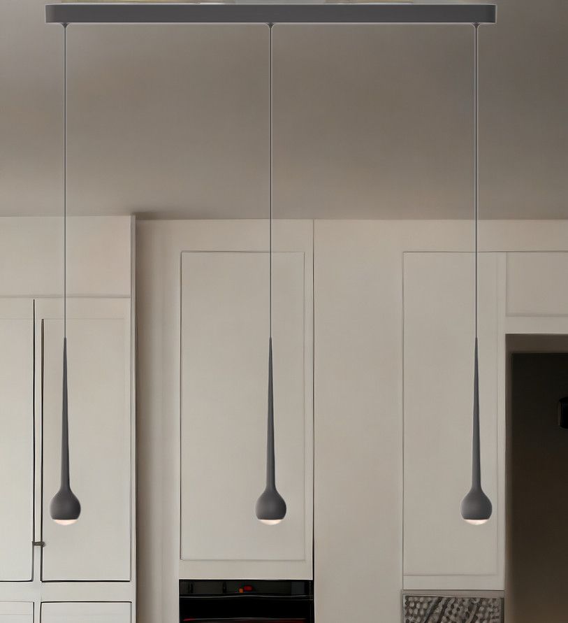 Falling Sun Trace pendant light Grau