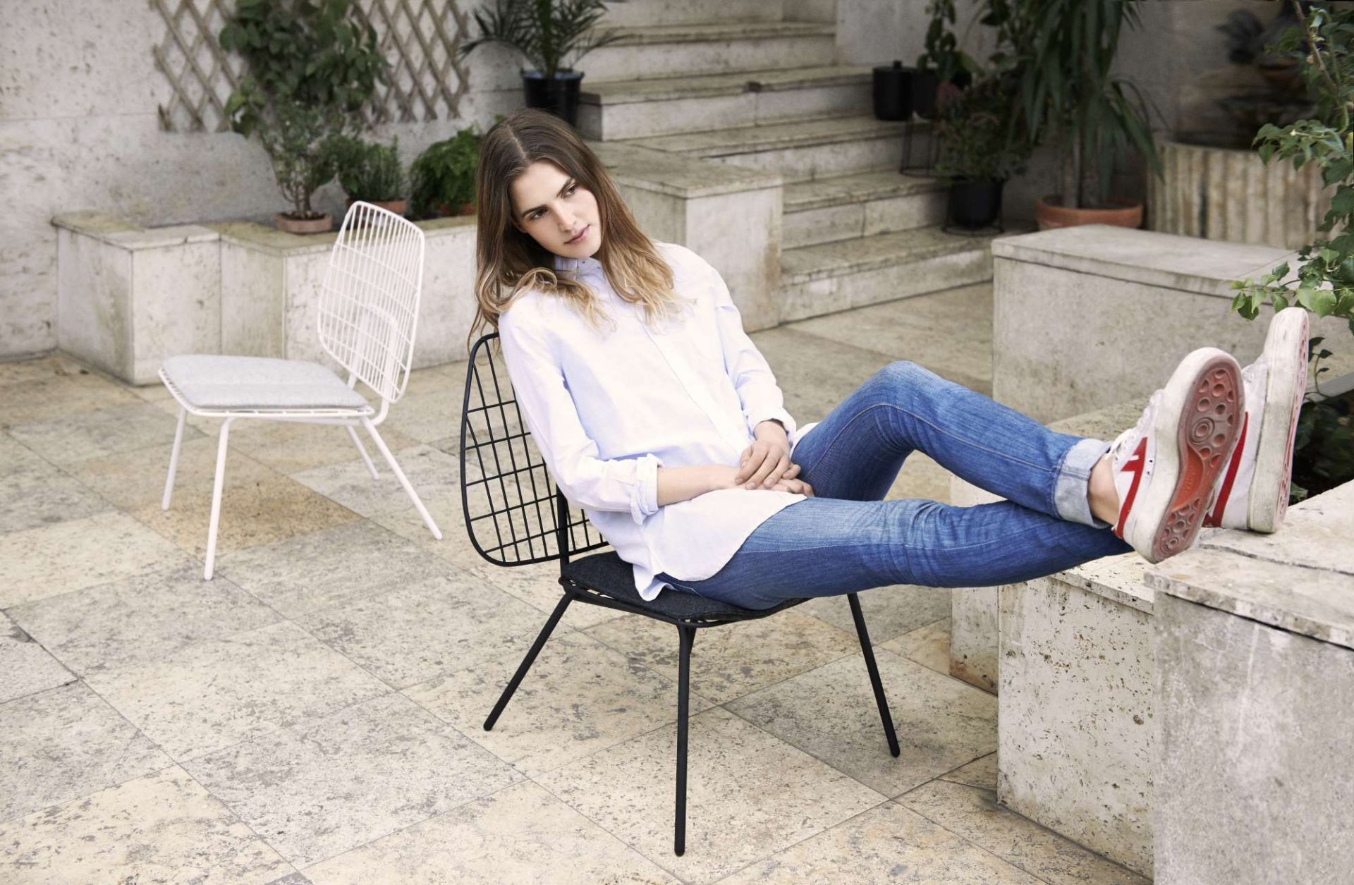 String lounge chair clearance