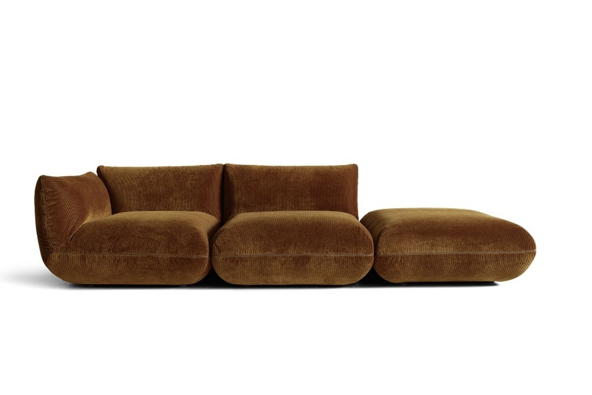 Jalis21 Sofa Fabric Cord Amber Cor