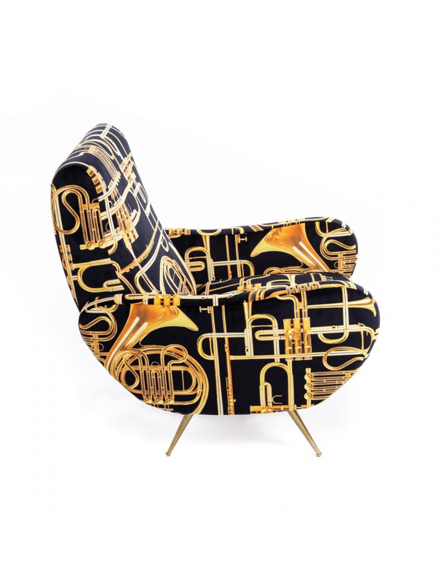 Toiletpaper armchair Trumpets Seletti