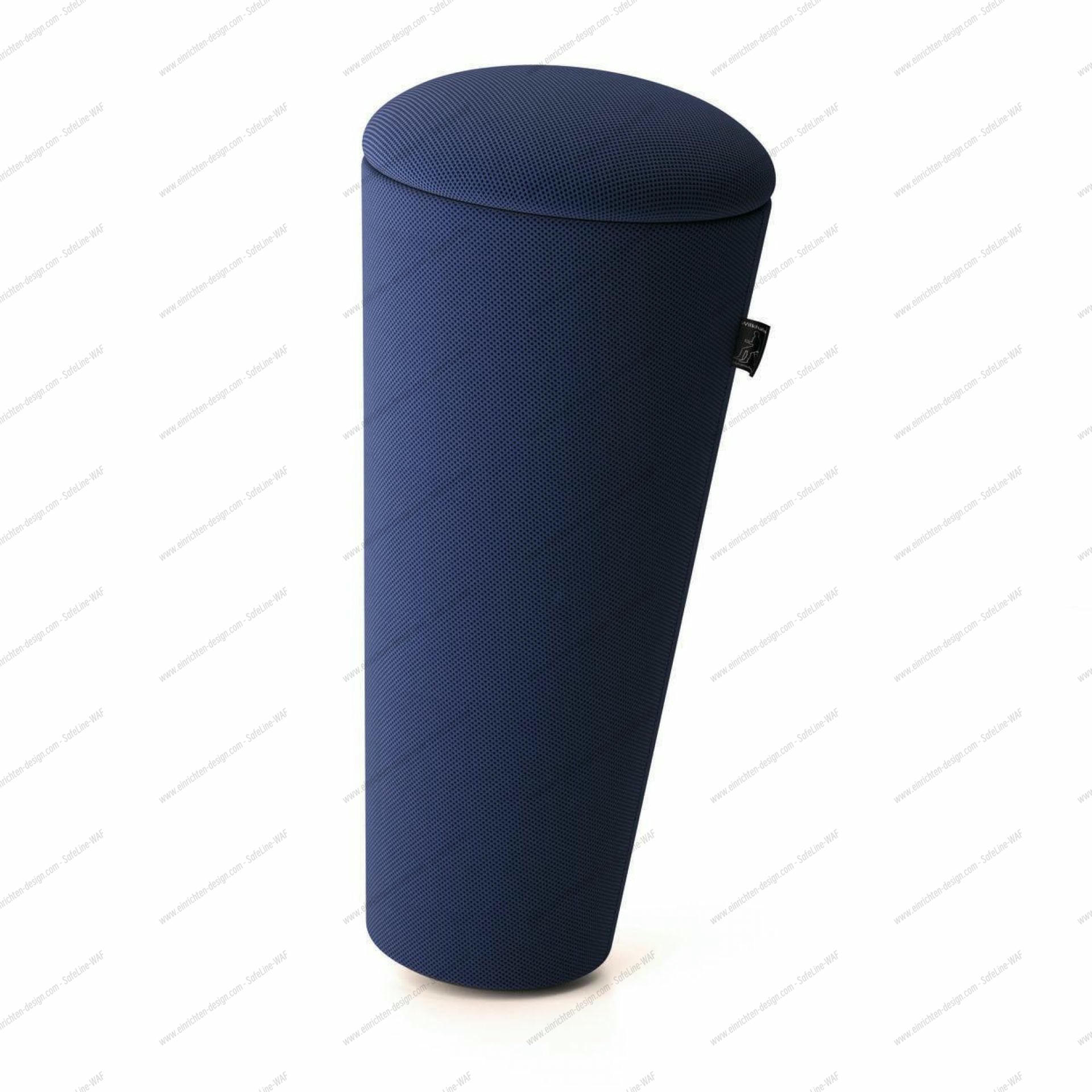 Stand-Up sitting stool Wilkhahn Dark blue Dunkelblauer Wilkhahn Stand-Up Sitzhocker für ergonomisches Sitzen und Stehen im Büro oder Homeoffice.