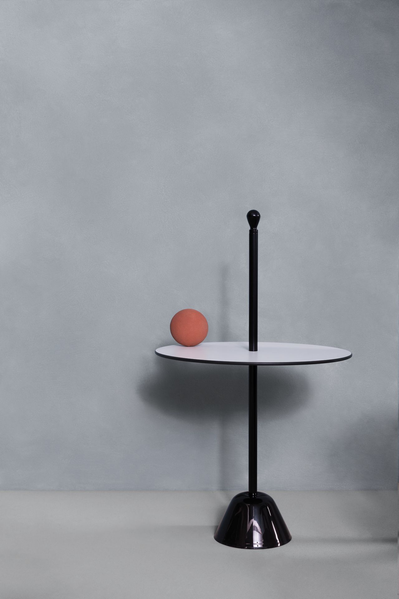 Servomuto Side Table black Zanotta