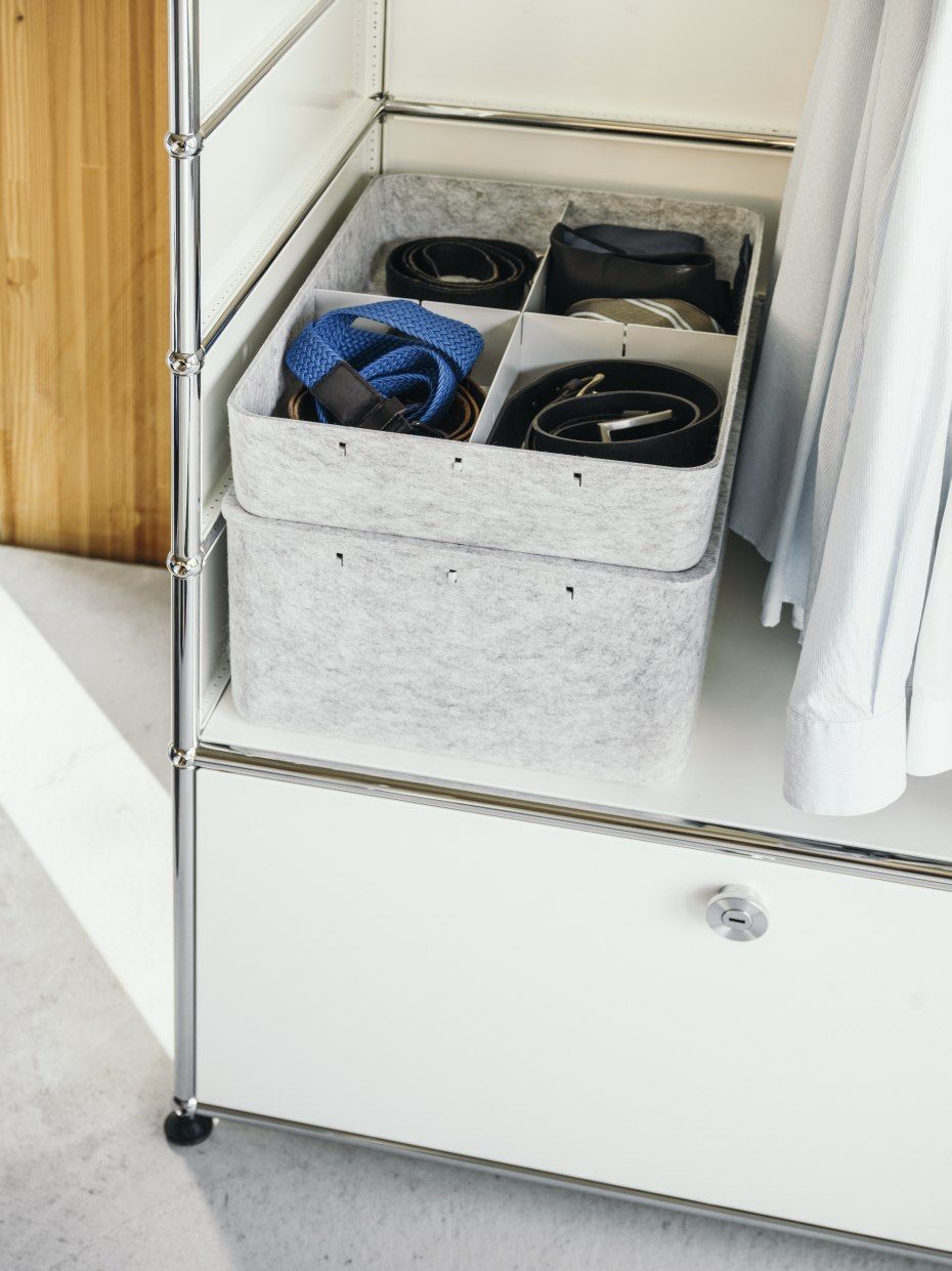 USM Haller Inos Box high with tray