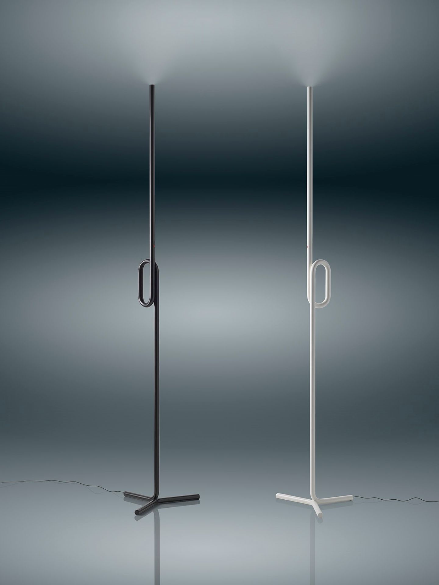 Tobia LED Floor lamp Foscarini Black
