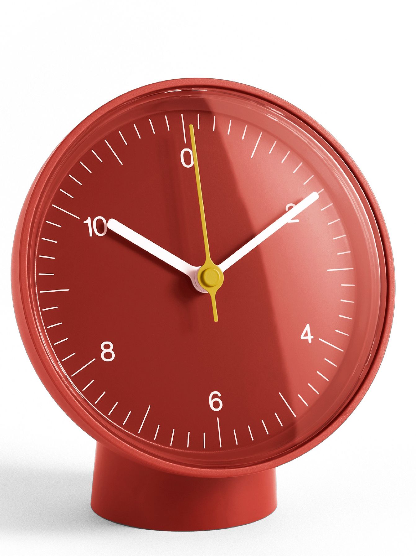 Table Clock Dual-function Table Clock / Wall Clock Hay Red