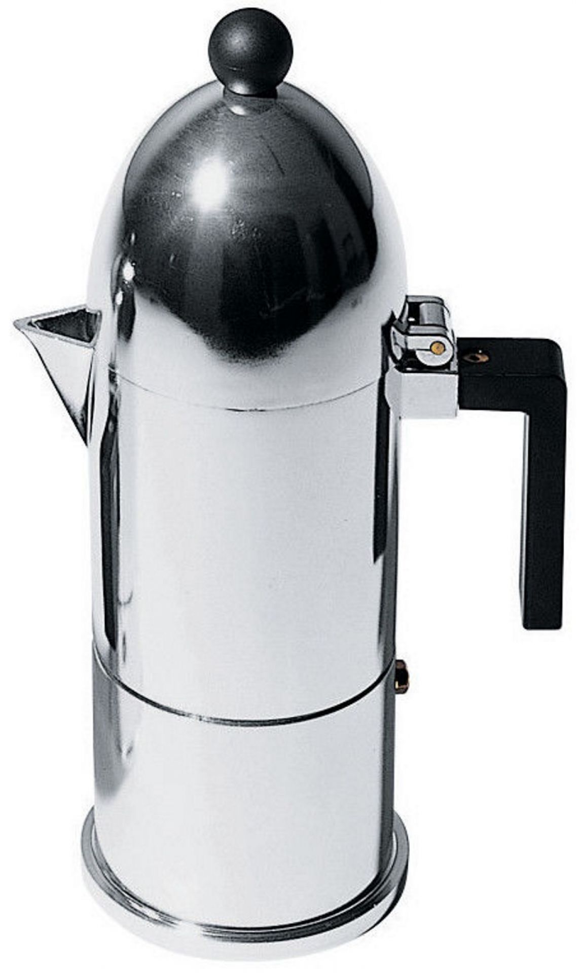 Alessi Espresso Coffee Maker In Silver