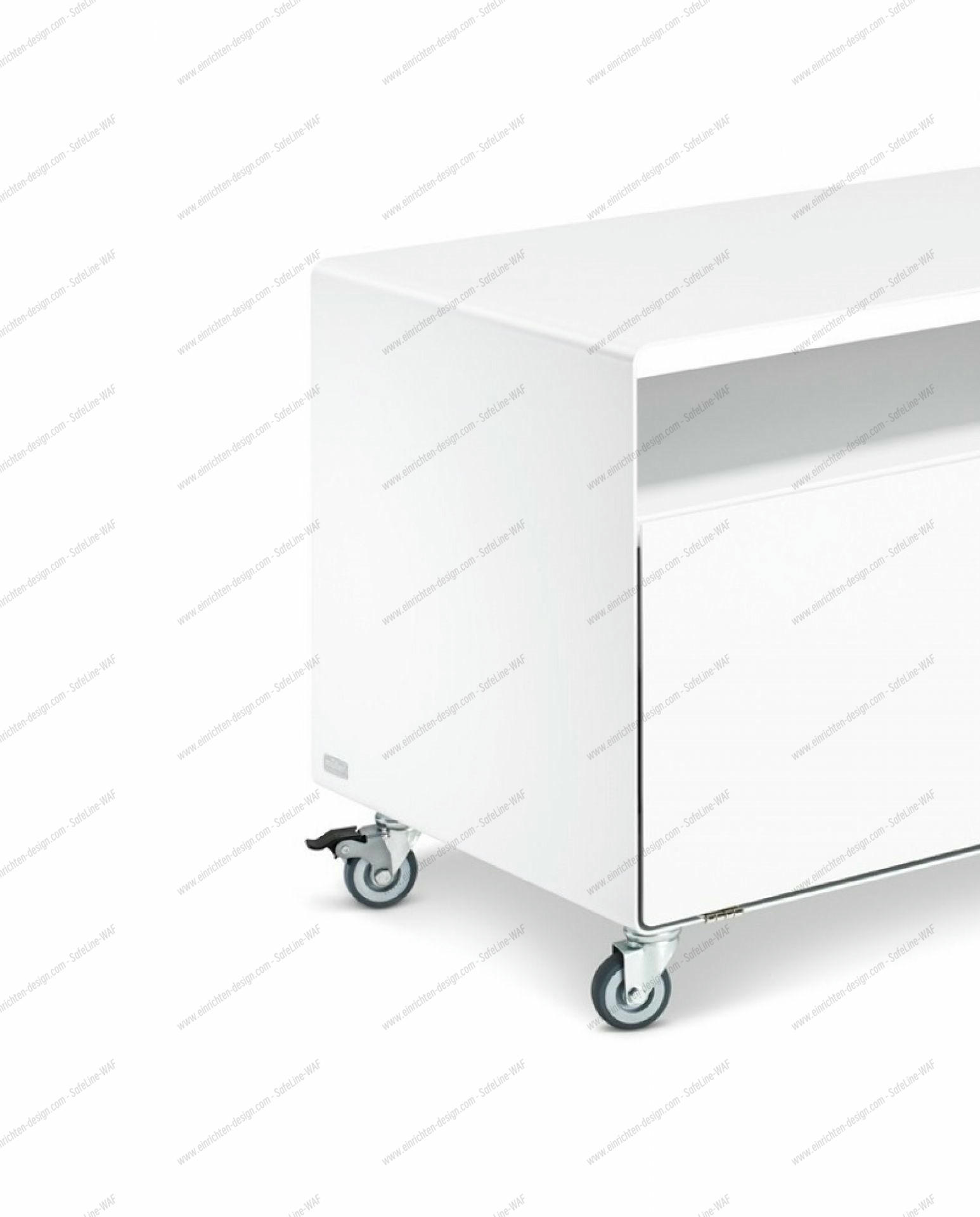 R109N Sideboard with industrial rollers Müller Möbelfabrikation - QUICK SHIP