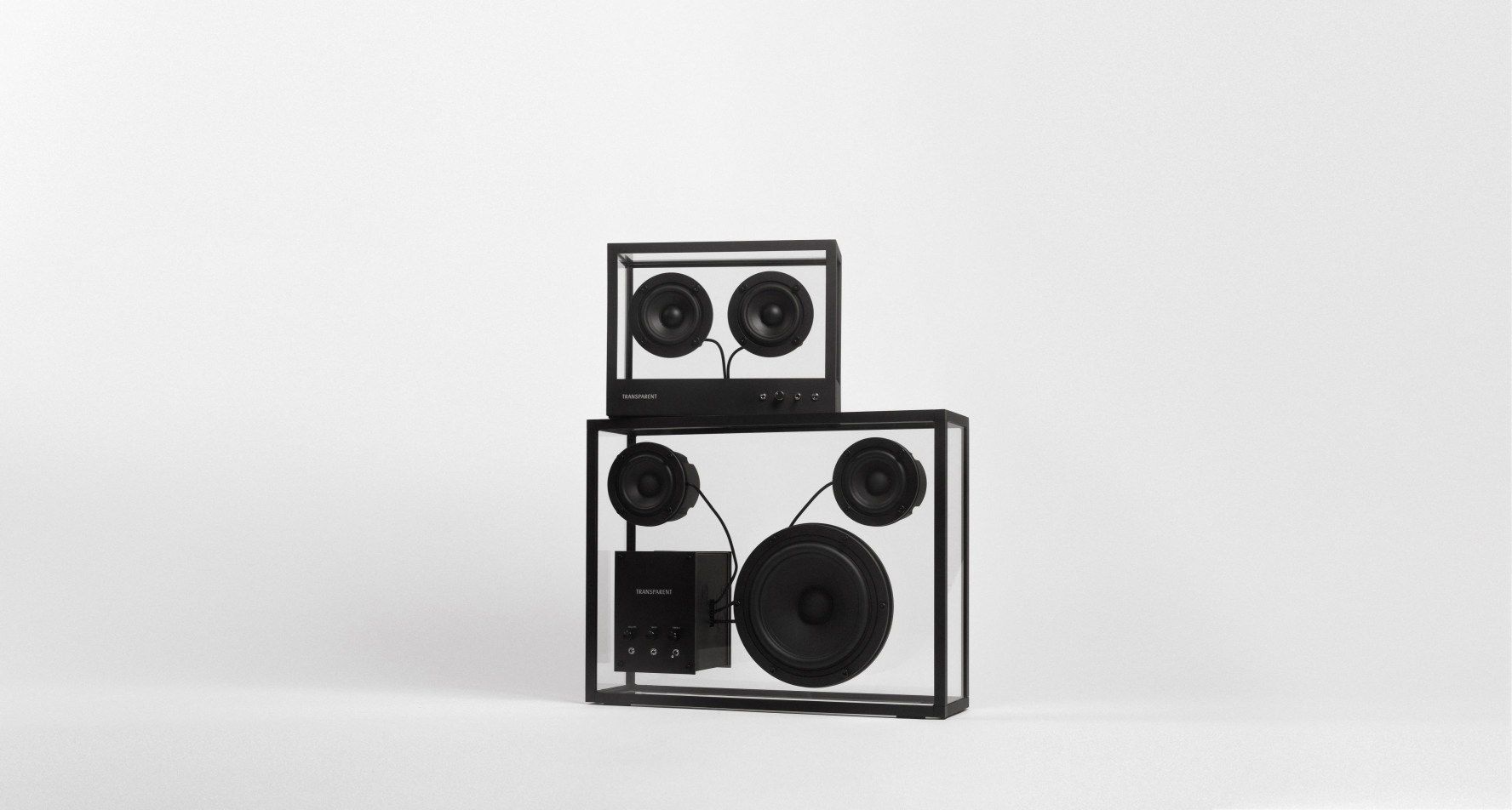 Transparent loudspeaker Transparent