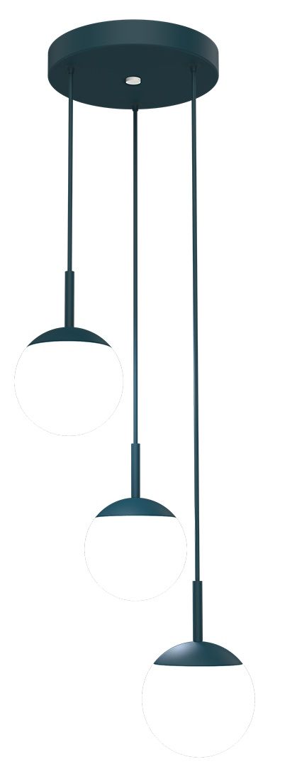 Mooon Triple Suspension Ø 15 cm pendant light Fermob Mooon Triple Suspension Ø 15 cm pendant light Fermob