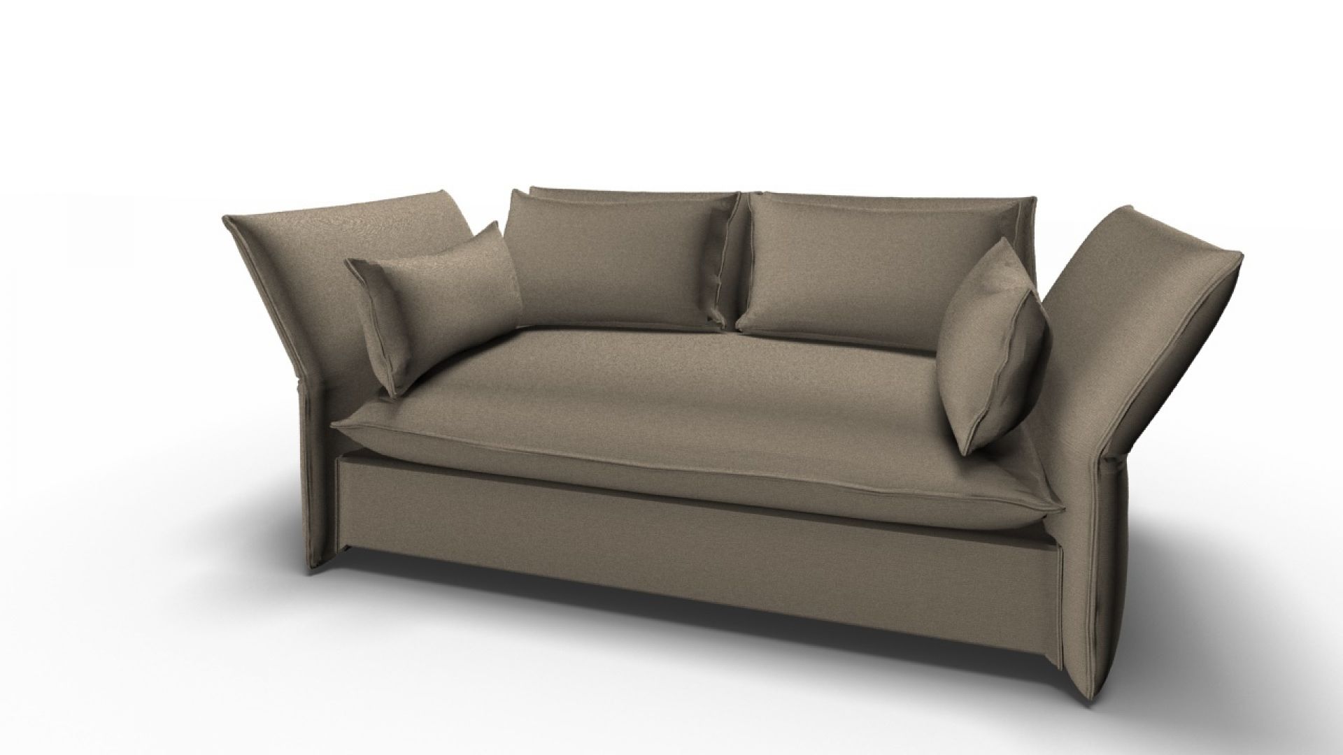 Mariposa 2 Seater Sofa Dark blue Vitra