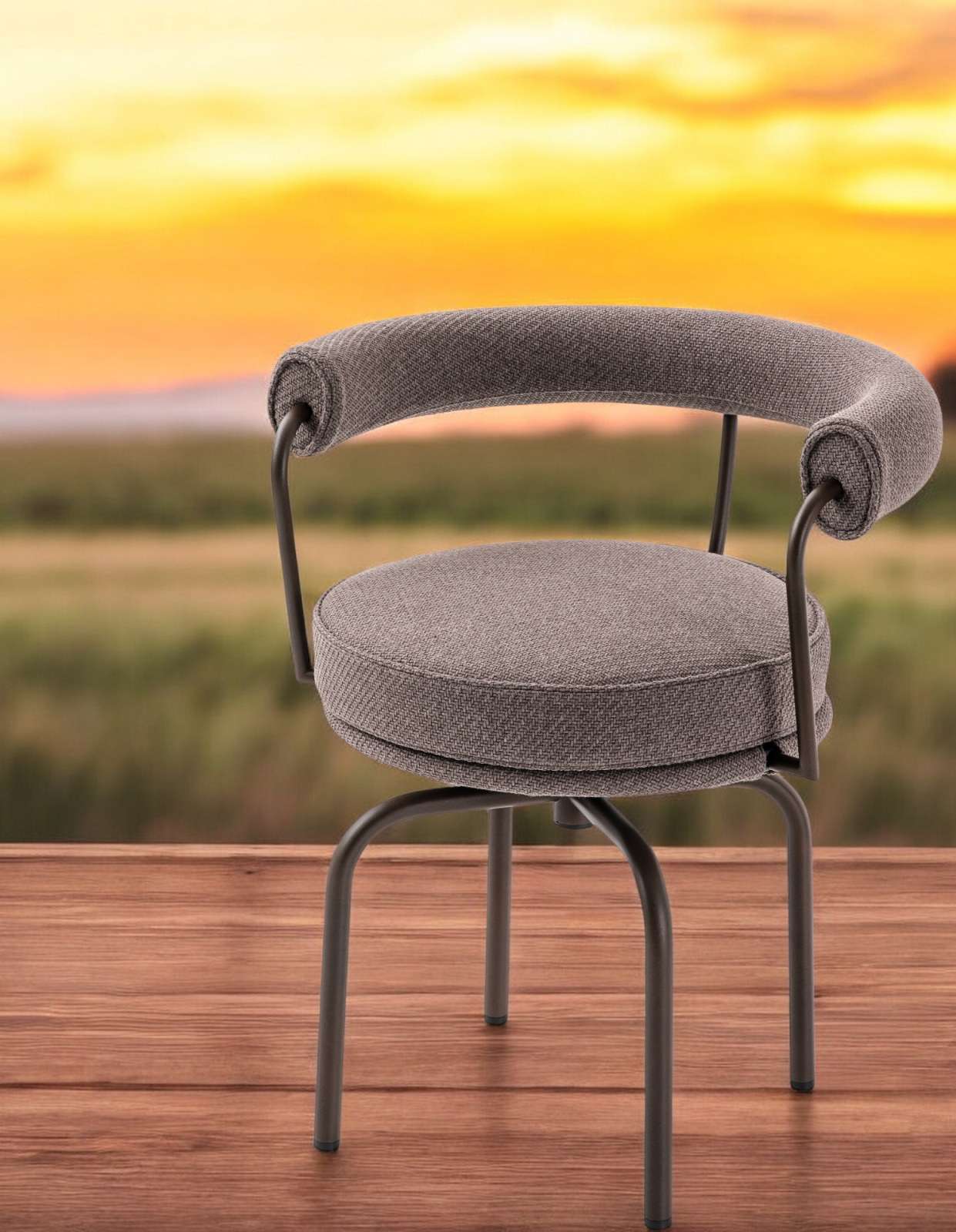 7 Fauteuil Tournant swivel armchair Outdoor Cassina