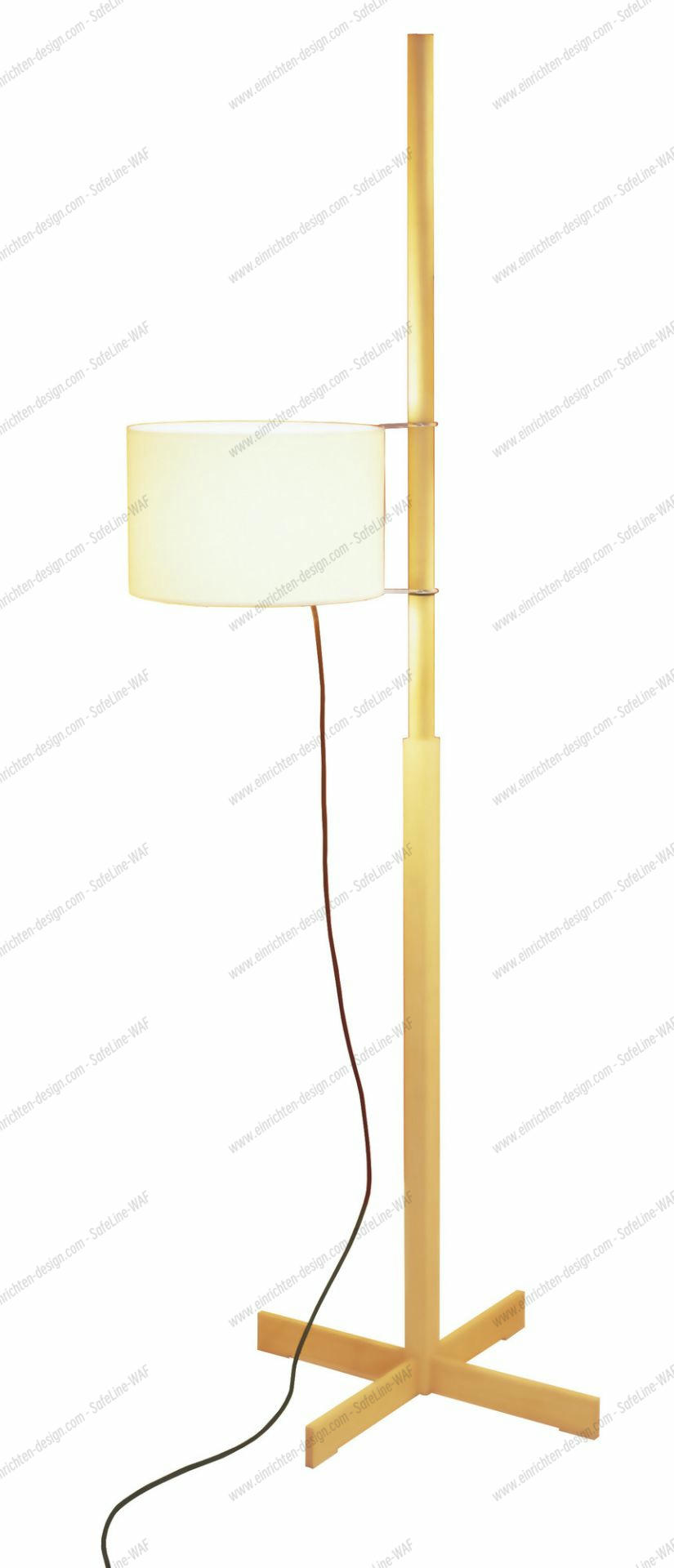 TMM floor lamp beech / white Santa &amp; Cole