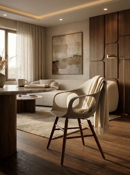 Elephantino armchair wooden frame Kristalia