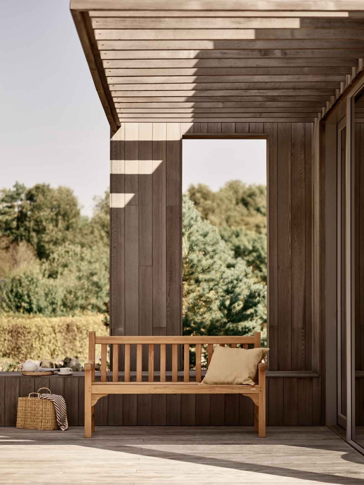 England Bench Bench Outdoor Skagerak by Fritz Hansen