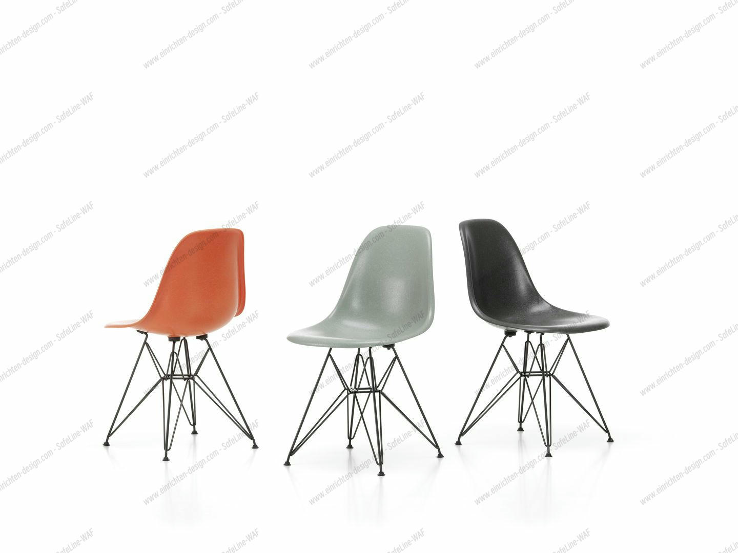 Eames Fibreglass Chair DSR Chair Vitra