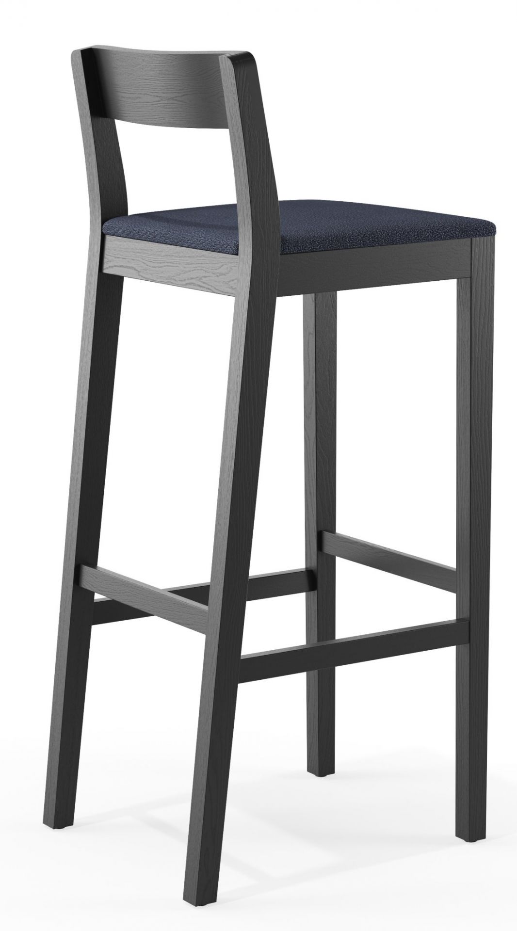 Sit Wood Bar Stool with Seat Cushion Zeitraum Sit Wood Bar Stool with Seat Cushion Zeitraum