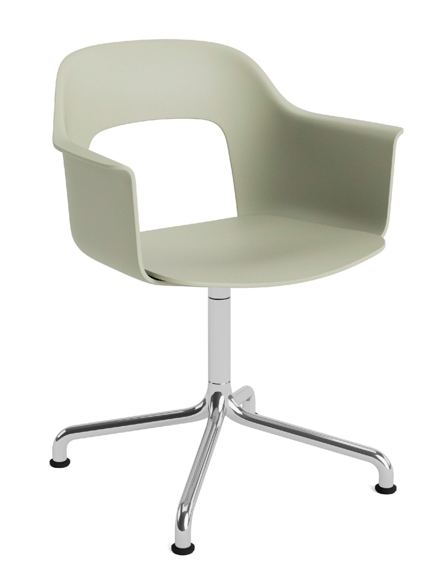 Layout Armchair 251 Armchair 4-star base swivel base with curved base Hay  