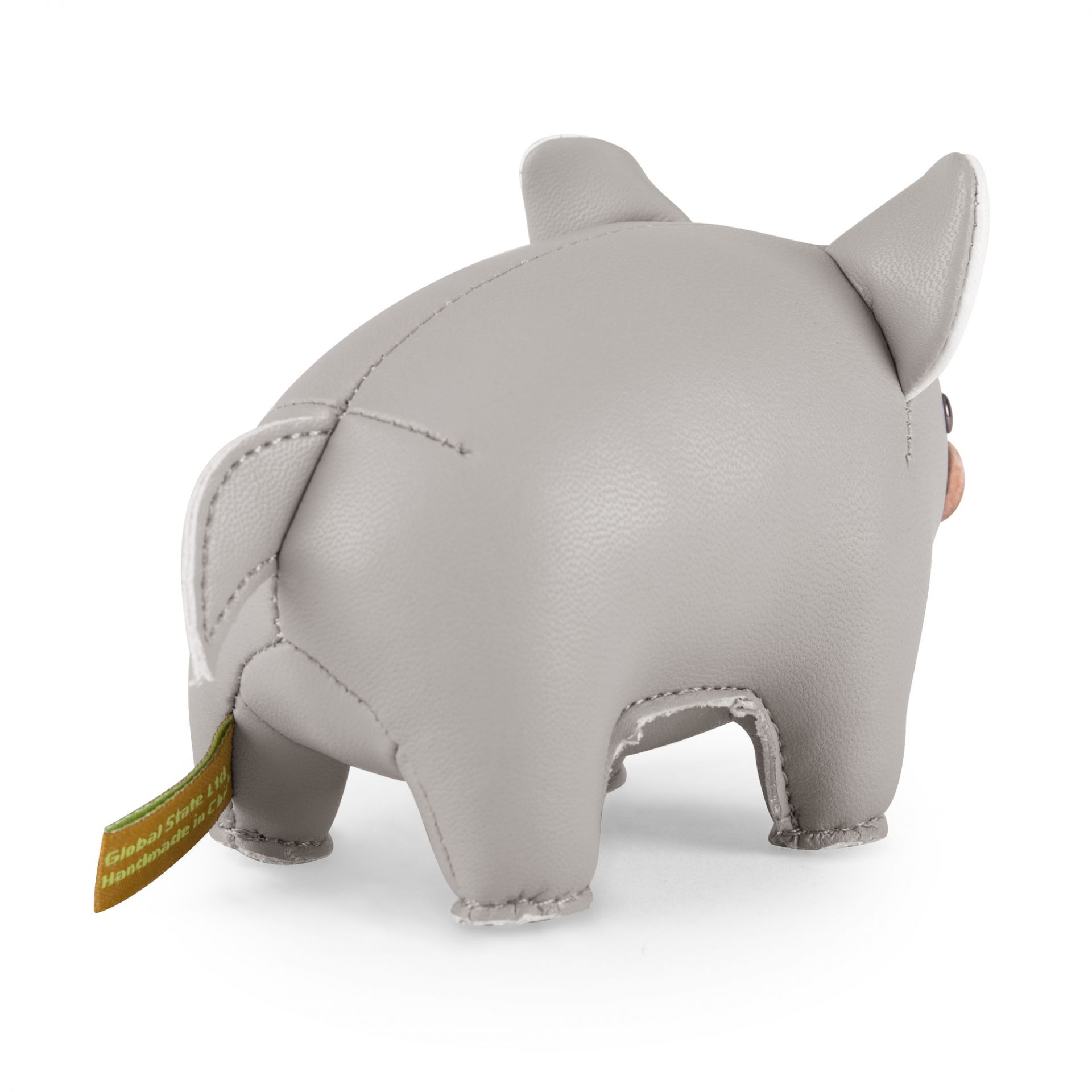 Paperweight Classic Pig Grey/White Züny