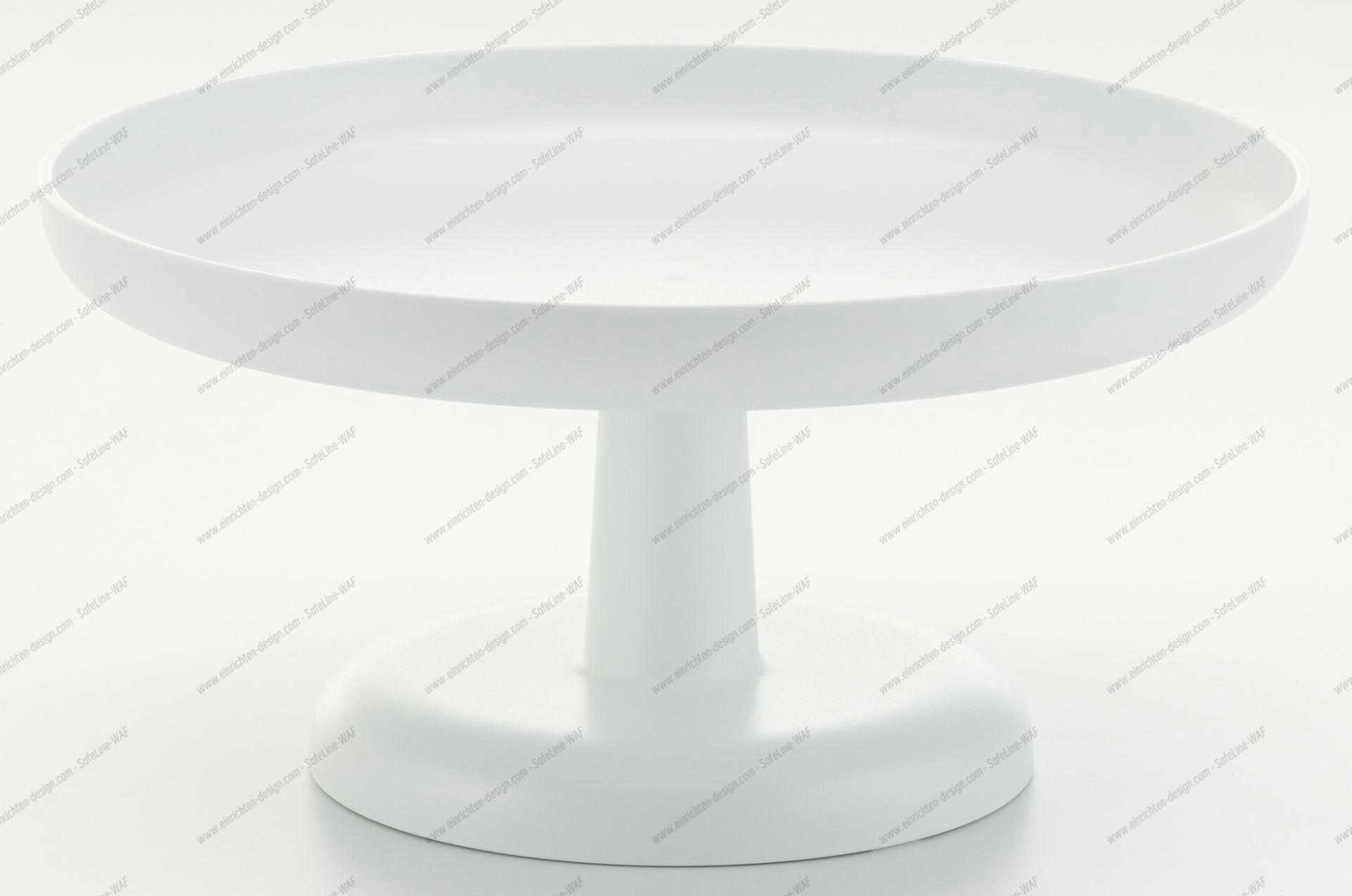 Weisses High Tray Tablett von Vitra, modernes Design für Wohnzimmer und Küche.