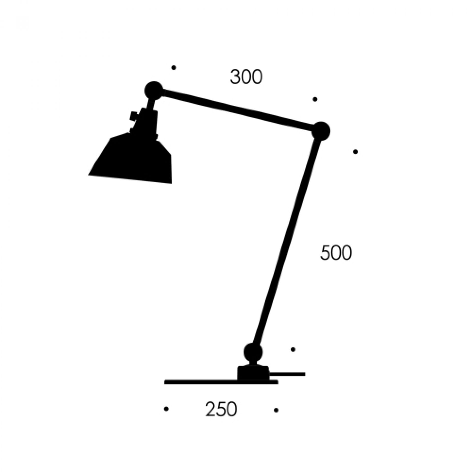  Modular Type 551 Table lamp neon orange Midgard