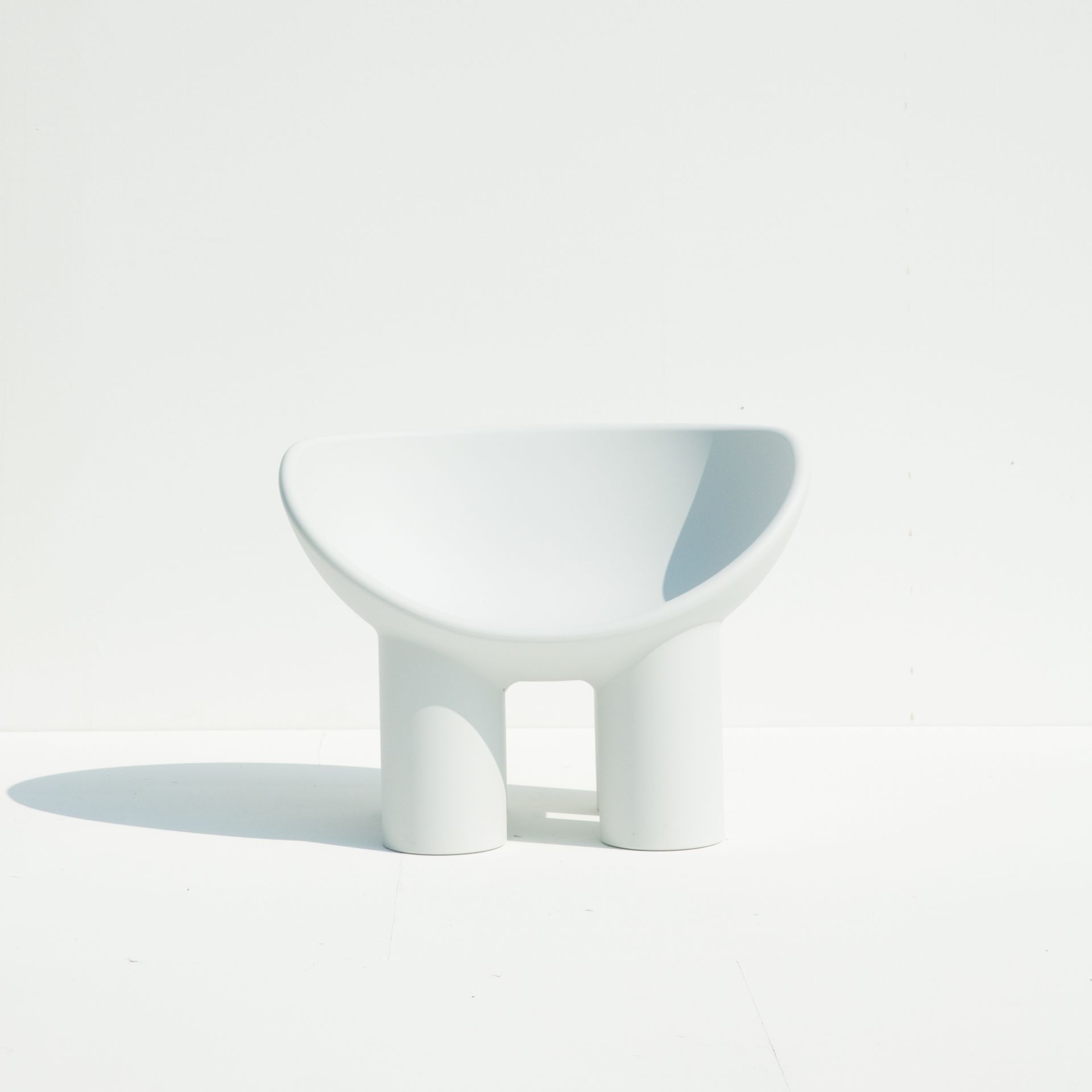 Roly Poly Armchair Driade Concrete